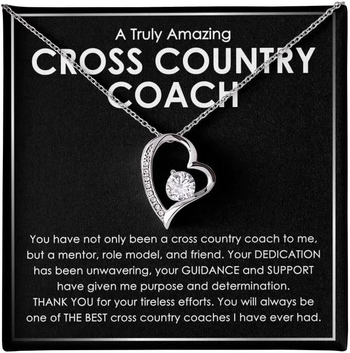 Necklace Message Card Box Forever Love Standard - You Have Not Only Been Just - Sports Athletic Trainer Appreciation Coach