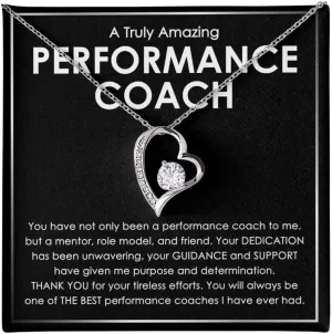 Necklace Message Card Box Forever Love Standard - You Have Not Only Been Just - Sports Athletic Trainer Appreciation Coach