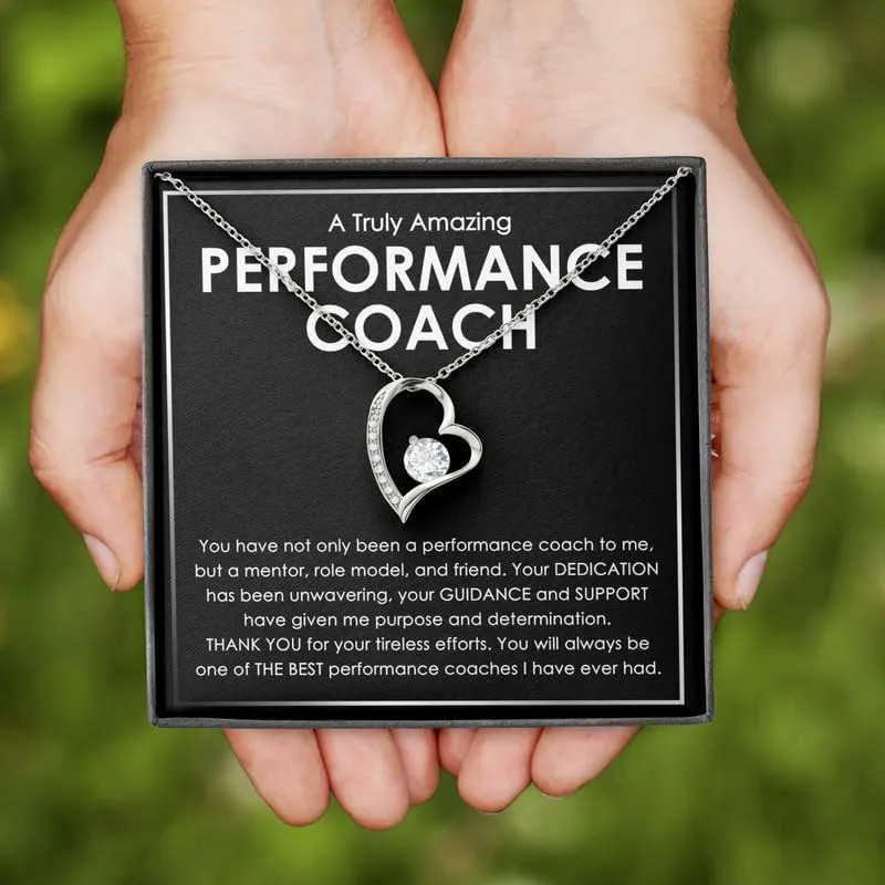Necklace Message Card Box Forever Love Standard - You Have Not Only Been Just - Sports Athletic Trainer Appreciation Coach
