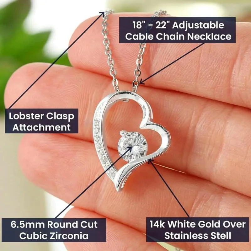 Necklace Message Card Box Forever Love Standard - You Have Not Only Been Just - Sports Athletic Trainer Appreciation Coach