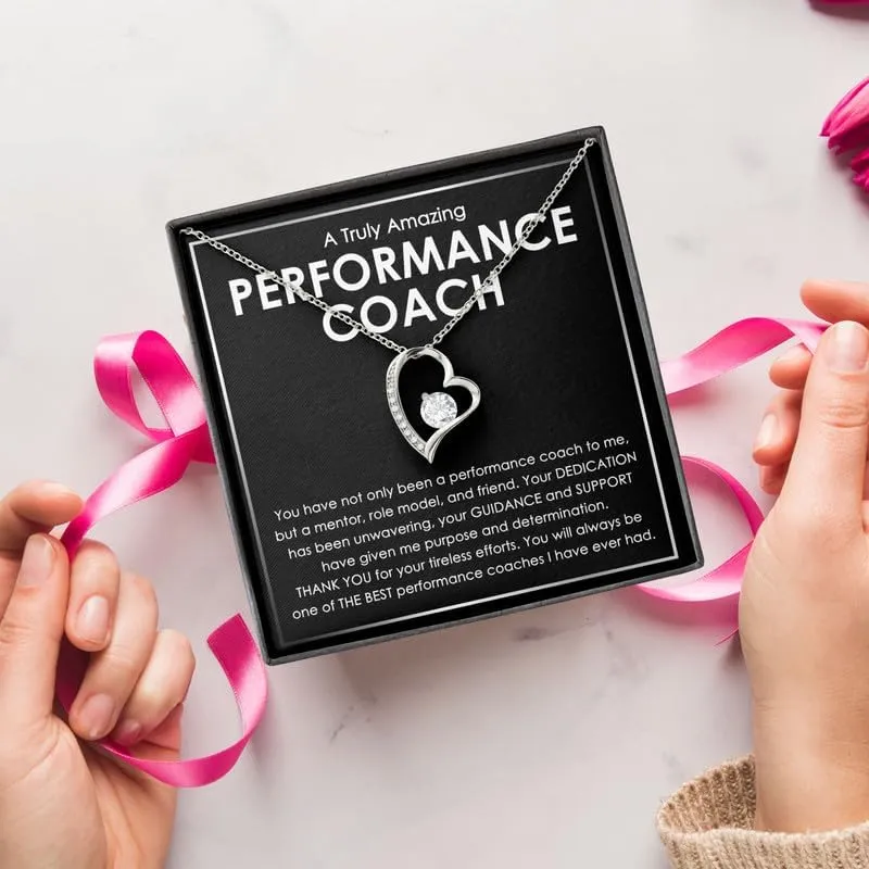 Necklace Message Card Box Forever Love Standard - You Have Not Only Been Just - Sports Athletic Trainer Appreciation Coach