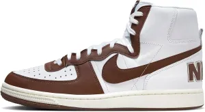 Nike Terminator High Men's Shoes (FJ4199-100, White/SAIL/Cacao Wow) Size 9.5