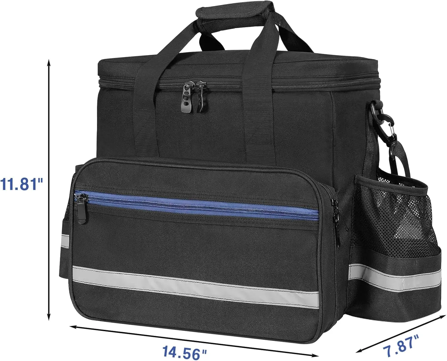 ORKELS Portable Propane Heater Carry Bag Compatible with Mr. Heater MH9BX – Durable Carrying Case with Multiple Pockets & Anti-Slip Bottom for Camping, RV Travel & Ice Fishing – Bag Only