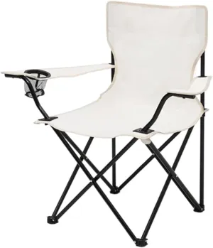 Outdoor Camp Chairs, Outdoor Folding Chair with Armrests Ultra Light Portable Camping Chair Back Recliner Leisure Chair Fishing Stool Lawn Chairs Adults