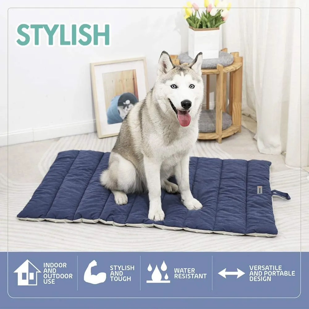 Outdoor Dog Bed, Waterproof, Washable, Large Size, Durable, Water Resistant, Portable and Camping Travel Pet Mat