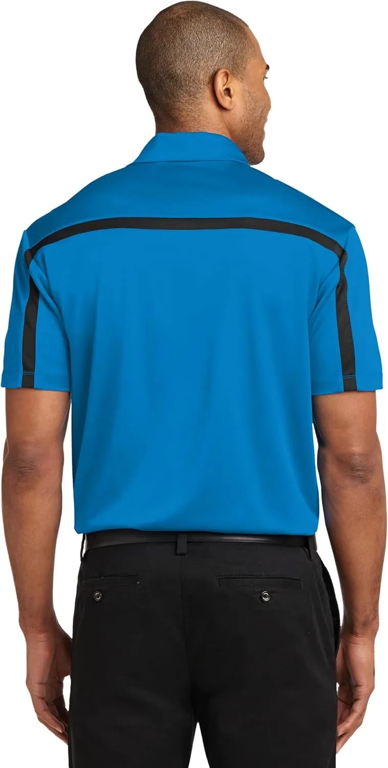 Port Authority Men's Oxford Pique Double Pocket Polo