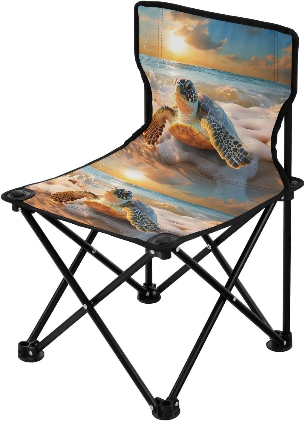 Portable Camping Folding Chairs Foldable Chair Small Tortoise Beach Lightweight Backpacking Outdoor Outside Fishing