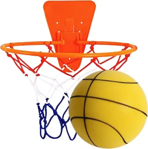 Quiet Basketball - Basketball | Trainer, Silent Kids' Sports Gear, Soft Training Ball, Sport Ball, No Noise Equipment for Home Gym Apartment, Kids Indoor Dribble