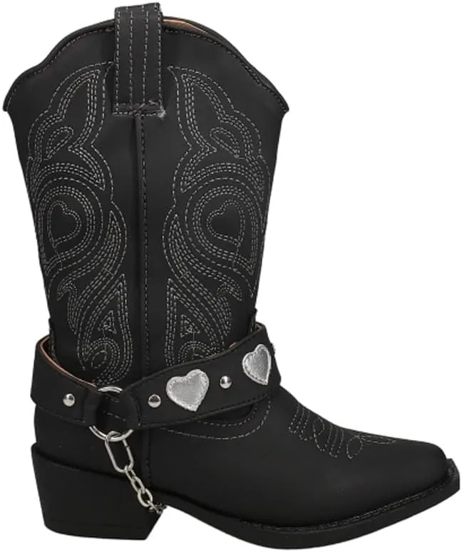 ROPER Girls Kids Dale Narrow Toe Fashion Western Boot