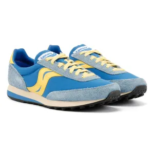Saucony Trainer 80 Original Blue/Mustard Trainers