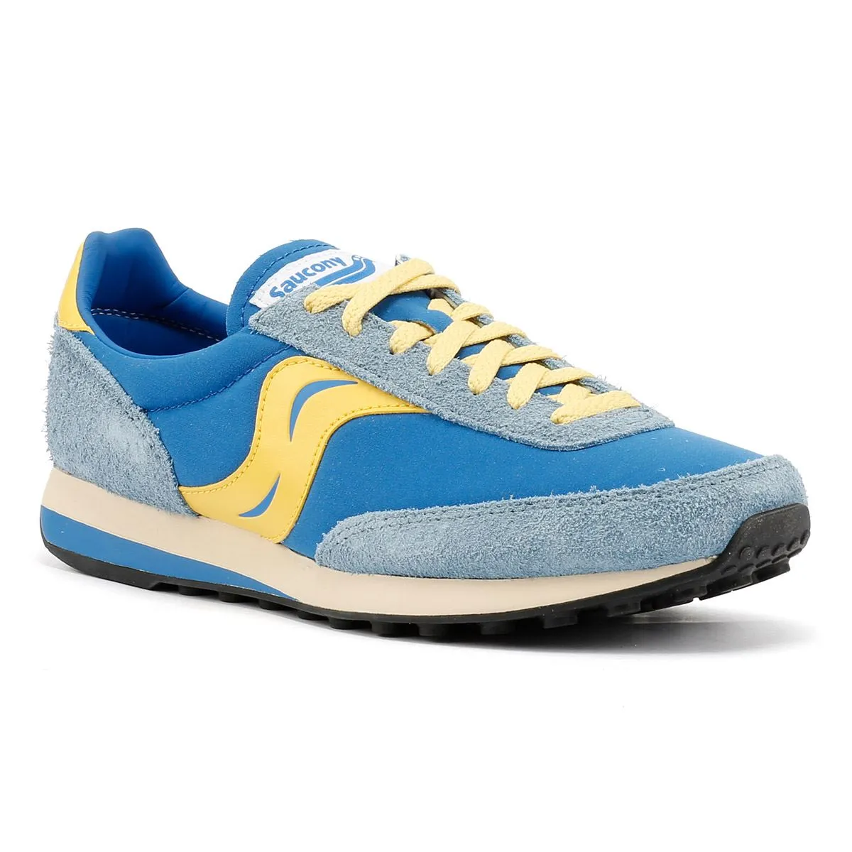 Saucony Trainer 80 Original Blue/Mustard Trainers