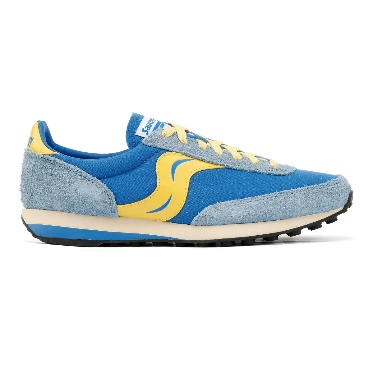 Saucony Trainer 80 Original Blue/Mustard Trainers