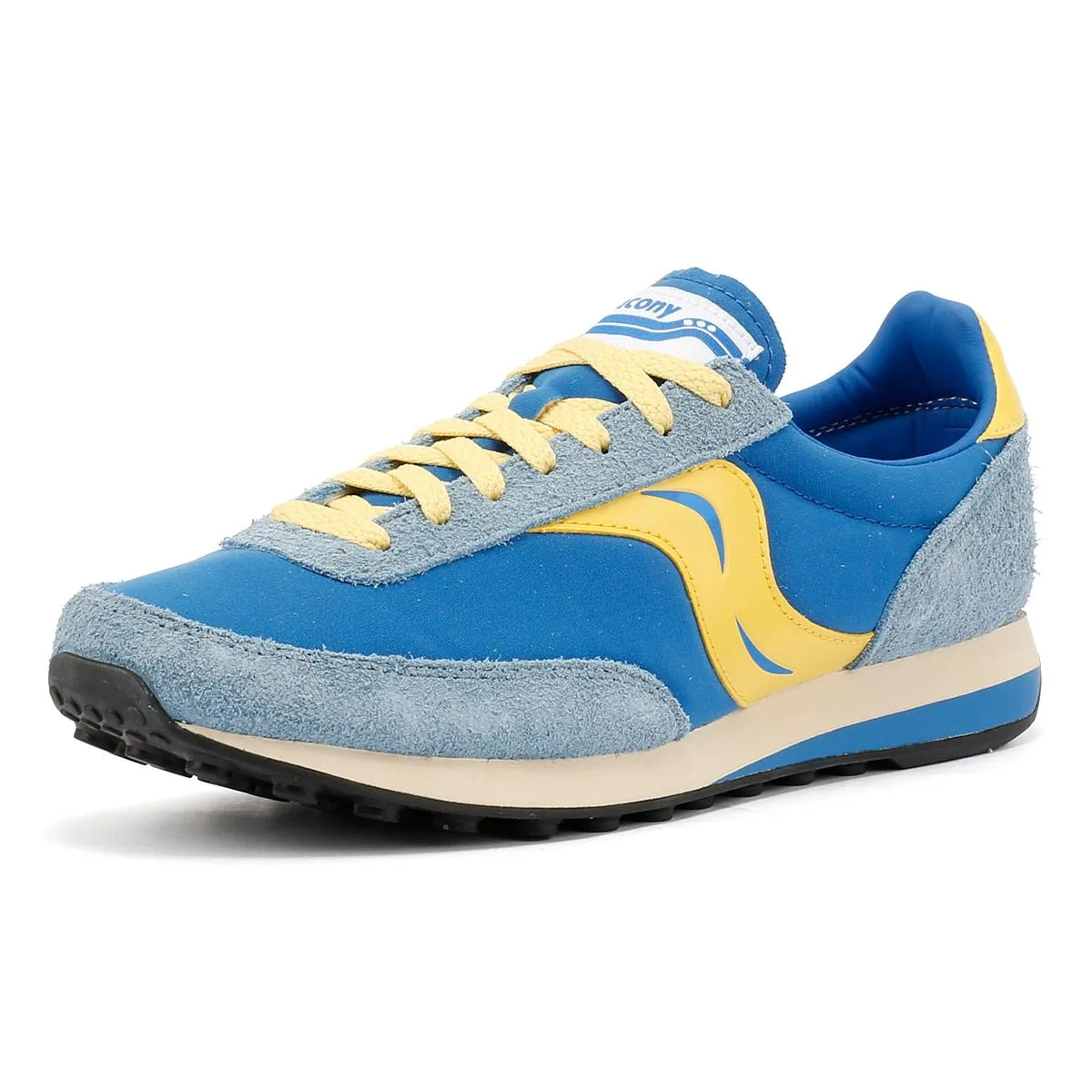 Saucony Trainer 80 Original Blue/Mustard Trainers