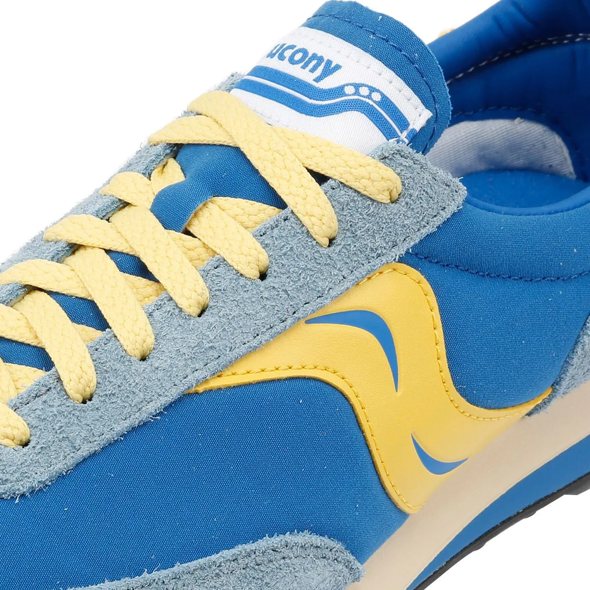 Saucony Trainer 80 Original Blue/Mustard Trainers