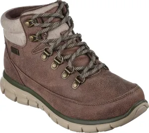 Skechers Women's Easy Going-Warm Escape Fashion Boot, Chestnut, 5.5