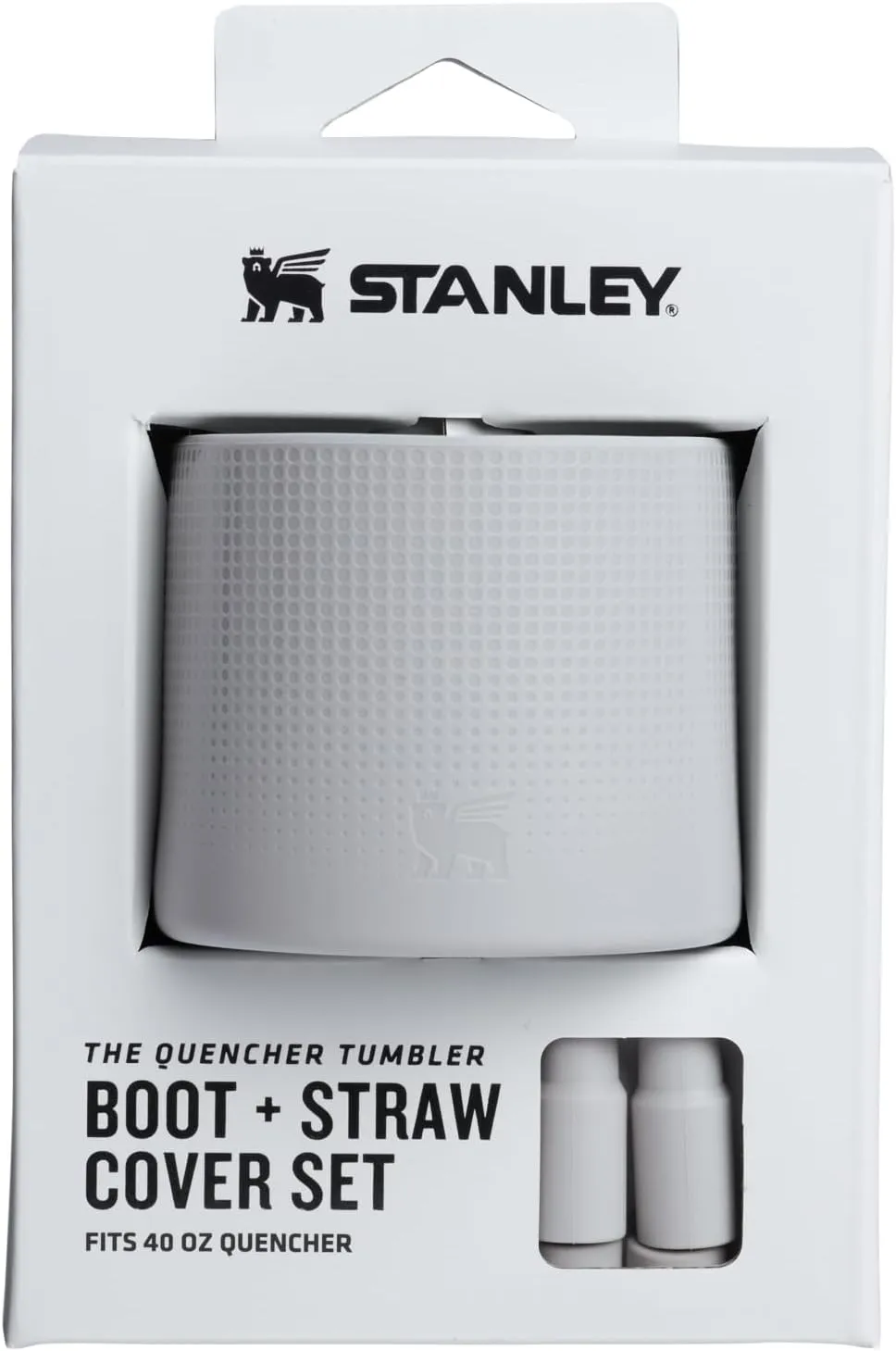 STANLEY Quencher Boot and Straw Cover Cap | Anti-Slip Silicone Protector for Tumbler with Handle | Accessory Set for Stainless Steel Drinking Cup | BPA-Free