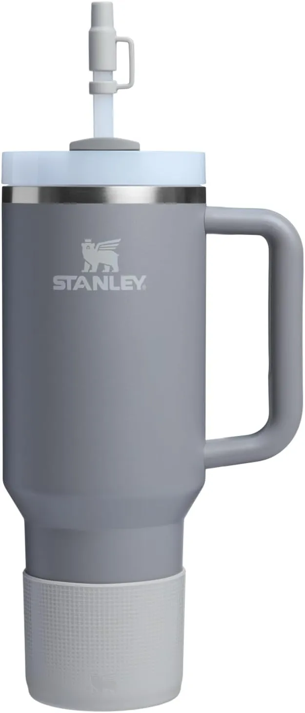 STANLEY Quencher Boot and Straw Cover Cap | Anti-Slip Silicone Protector for Tumbler with Handle | Accessory Set for Stainless Steel Drinking Cup | BPA-Free