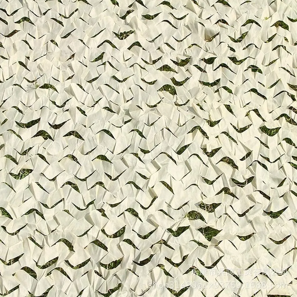 Sunscreen Camouflage Net Beige Camo Netting Hunting Shooting Hide Net Military Mesh Awnings, UV Protected Garden Mesh Shade Sail (Size : 10 * 10M(32.8 * 32.8ft))