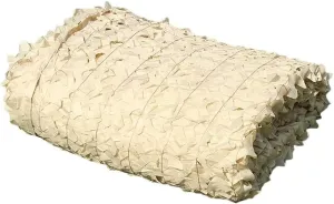 Sunscreen Camouflage Net Beige Camo Netting Hunting Shooting Hide Net Military Mesh Awnings, UV Protected Garden Mesh Shade Sail (Size : 10 * 10M(32.8 * 32.8ft))