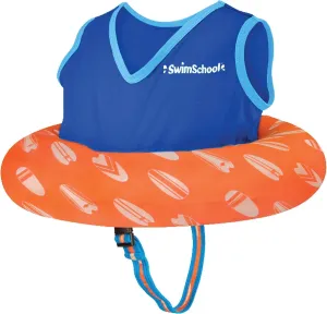 SwimSchool TOT Swim Trainer Vests for Toddlers Ages 2-4 – Boys/Girls – Multiple Colors/Styles – Learn to Swim Pool Floaties