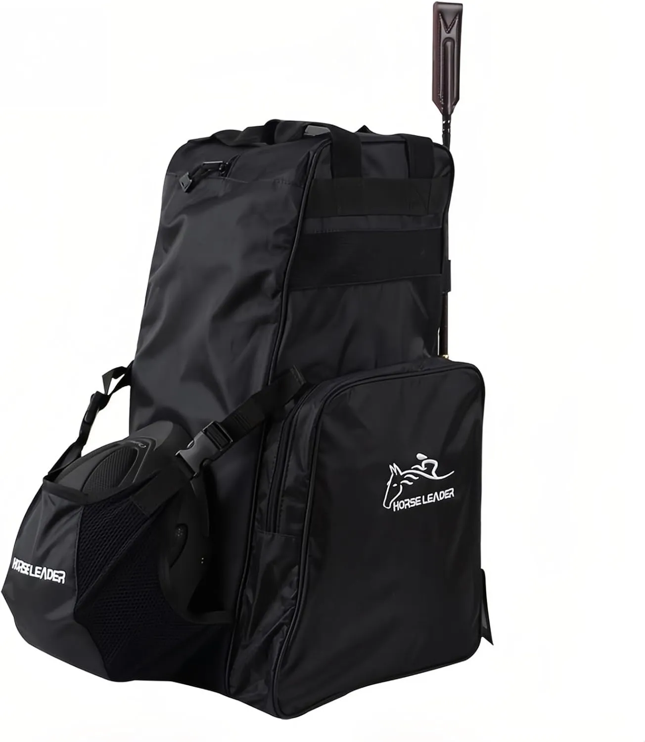 Tall Boot and Helmet Carrier - Waterproof 3 in 1 Equestrian Travel Bag for Horse Riding, Large Capacity, English Bag Carry All