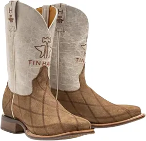Tin Haul Men's Power Surge Western Boot Broad Square Toe - 14-020-0101-5001 Br