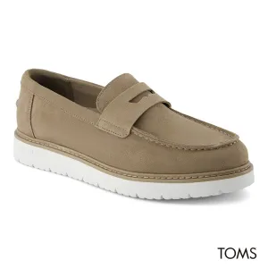 TOMS Men Navi Travel Lite Havana Dune Suede Loafer