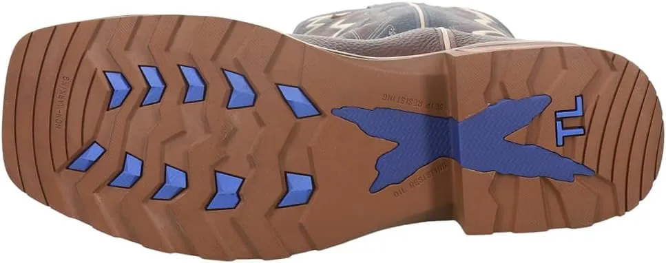 Tony Lama Men's Force 11" Wide Square Composite Toe Waterproof Work Boot