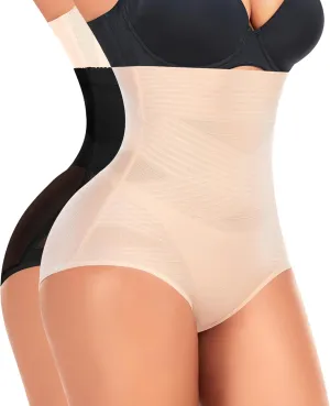 Tummy Control Shapewear Panties for Women High Waist Cincher Shaping Underwear Body Shaper Panty Girdle