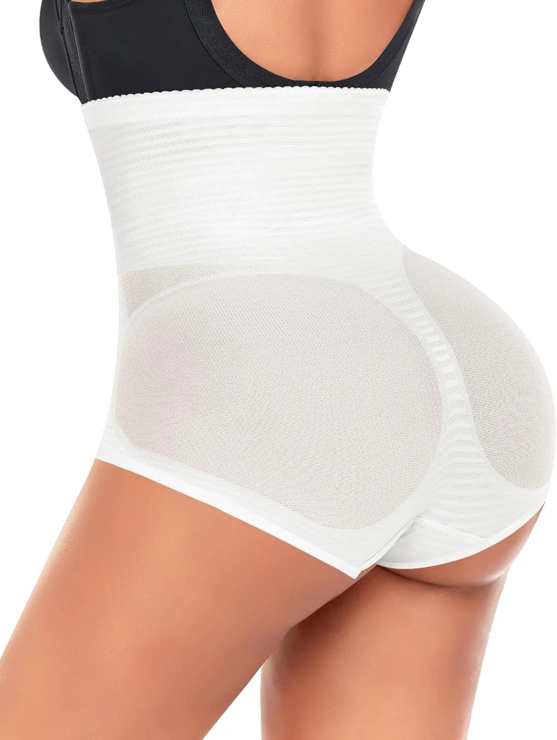 Werena Tummy Control Shapewear Panties for Women High Waist Cincher Shaping Underwear Body Shaper Panty Girdle