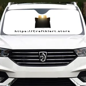 Windshield Sunshade UV Protection, Foldable | 137cm