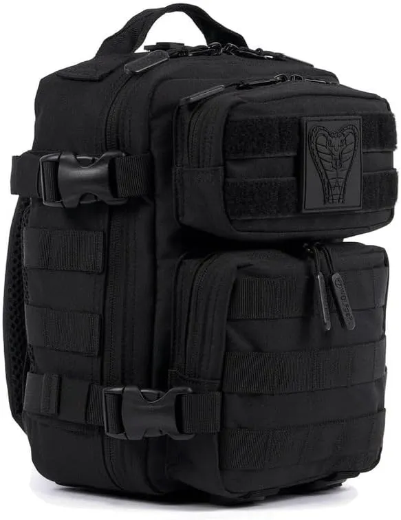 WOLFpak 9L Backpack Mini (Black Venom) Small Tactical Backpack – 9L EDC Daypack, Compact & Water-Resistant Bag for Gym, Hiking, Commuting