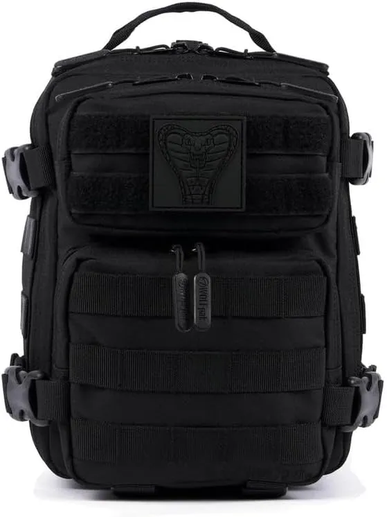 WOLFpak 9L Backpack Mini (Black Venom) Small Tactical Backpack – 9L EDC Daypack, Compact & Water-Resistant Bag for Gym, Hiking, Commuting