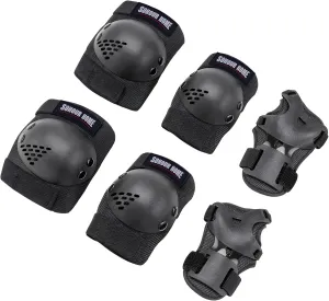 Youth/Kids Knee Pads Elbow Pads Wrist Guards Protective Gear Set for 3-15 Years Child Roller Skates, Skateboard, Cycling, Inline Skating, BMX Bike, Scooter Riding and Other Outdoor Sports